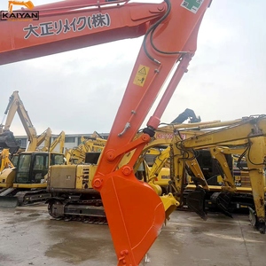 รถขุดไฮดรอลิกตีนตะขาบขนาดกลาง Hitachi ZX210 มือสอง นำเข้าจากญี่ปุ่น ใช้แล้ว ประหยัดน้ำมัน เหมาะสำหรับงานเทศบาล - Product Image 5