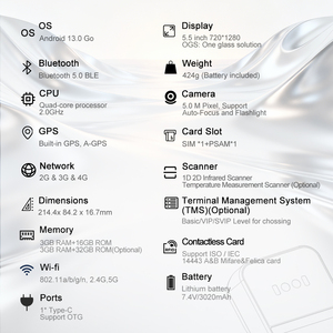 ระบบล็อคอัจฉริยะด้วยเส้นเลือดฝ่ามือ Android 13.0 พร้อมเครื่องสแกนบาร์โค้ด NFC ความเร็วสูง สำหรับอุปกรณ์แอนดรอยด์ในเขตโรงเรียน - Product Image 5