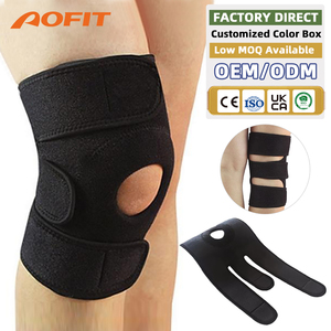 Supporto per Ginocchio Aofeite, Best Seller, <span class=keywords><strong>Ginocchiera</strong></span> Regolabile in <span class=keywords><strong>Neoprene</strong></span> per Uomini e Donne, Protezione per Ginocchio con Molla per Allenamento Fitness - Product Image 1