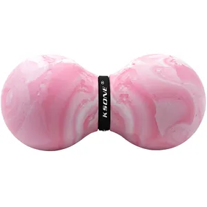 High Density Muscle Knot Remover Natural Rubber Peanut Massage Ball