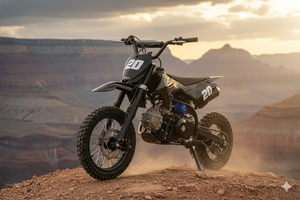 Precio Directo de Fábrica, Motocicleta Todoterreno de 110cc para Adolescentes, Motocross de Gasolina de 4 Tiempos, Envío Gratis - Product Image 4