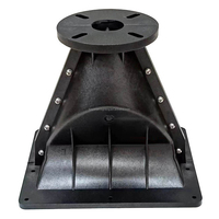 Boîte de haut-parleur en bois système audio 75 core line array haut-parleur klaxon en plastique tweeter haut-parleur 38 sortie guide d'ondes pour haut-parleur aigu