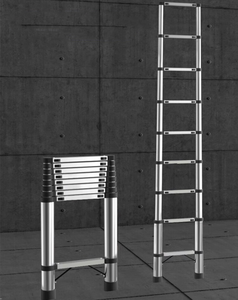 Échelle extensible en aluminium à 13 marches - Légère et durable <span class=keywords><strong>pour</strong></span> les applications intérieures et extérieures - Product Image 1