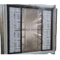 Système hydroponique vertical de culture de champignons contrôlé par PLC HEZHOU, serre domestique, boîte de culture, pompe d'arrosage, moteur, haut rendement