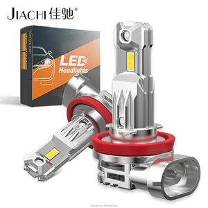 JiaChi Factory 10 pièces système d'éclairage automobile H11 ampoule de phare à LED 12v pour véhicule voiture H7 phare antibrouillard Max Lumen 3000LM ventilateurs