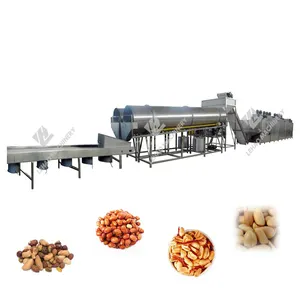 Salted Peanut Making Machine Flavoured Peanut Roasting Production Line