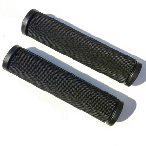 Poignées de guidon souples pour vélo, 22,2 mm, TPR, antidérapantes, noires, non imperméables, pour VTT - Product Image 1
