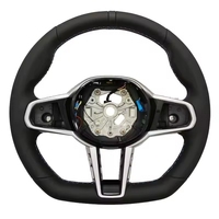 Roda kemudi olahraga CS Nappa kulit, Aksesori Mobil untuk BMW 3 4 5 Series G01 G20 G21 G80 G81 G22 G23 G26 G30 G32 G87 G80