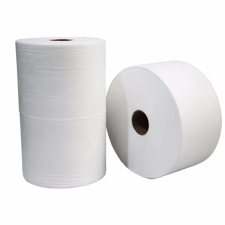 अनुकूलित सांस सफेद Polypropylene गैर बुना textil औद्योगिक निस्पंदन के लिए Spunbonded