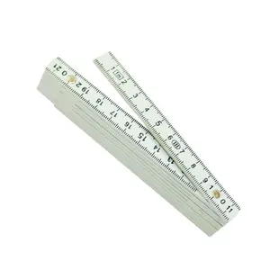 Free Sample 100cm Plastic Folding Ruler For School Students and Measurement