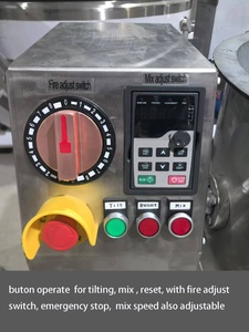 طباخ حلقي كهرومغناطيسي صناعي 60L/95L/140L ، لحساء الصلصة ، مصنع الطعام والمطبخ التجاري - Product Image 6