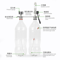 ZRDR — Kit de générateur de CO2 à pression, outil DIY pour Aquarium avec diffuseur de CO2