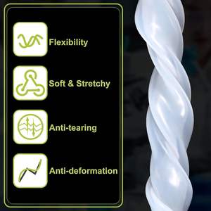 Tuyau en silicone de qualité alimentaire transparent personnalisé 4 5 6 <span class=keywords><strong>7</strong></span> <span class=keywords><strong>8</strong></span> 9 10 12 mm Tuyau en caoutchouc de silicone flexible élastique Tuyau en silicone flexible - Product Image 2