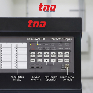 แผงควบคุมระบบแจ้งเหตุเพลิงไหม้แบบธรรมดา 2 โซน รุ่น Tanda TXC7002 - Product Image 2
