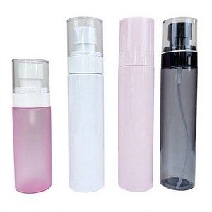 100ml Plastic Spray <b>Bottles</b>, Pink White Gray Black Silver Multi-Color Refillable <b>Mist</b> <b>Bottles</b> for Facial Toner, Perfume - Product Image 1