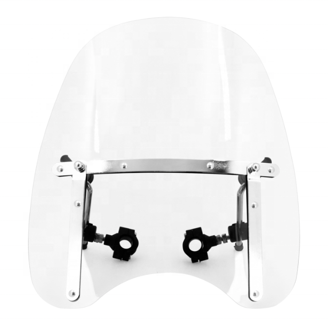 New 7 8 Clear Smoke Windshield