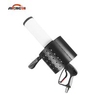 LED RGB DJ CO2 Confetti Gun Bar à Fumée Manipulé Atmosphère Air Stage Effet Spécial Jet Fog Machine Handheld for Party