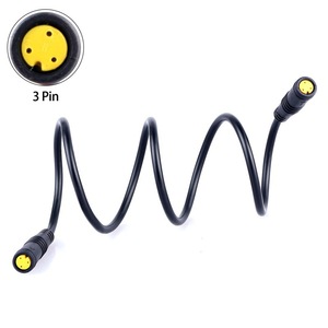 Cable de extensión de conector impermeable de 3 pines para conversión de bicicleta eléctrica para manija de freno de apagado Bafang BBS BBSHD - Product Image 6
