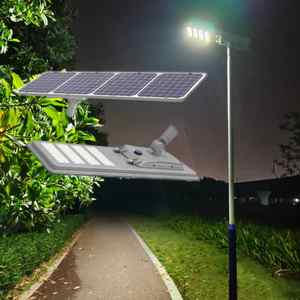 Lampe LED solaire intégrée 50W-150W, éclairage extérieur pour cour publique - Product Image 1