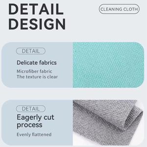 Customized Quick-<b>drying</b> Microfibre Lazy Towels Dispenser Box Reusable Microfiber Disposable Boxed Cleaning <b>Cloths</b> - Product Image 2