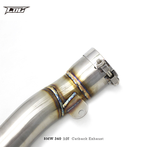 Échappement arrière BSK pour <span class=keywords><strong>BMW</strong></span> 340/340i/440/440i 3.0T 2016-2023, système d'échappement en acier inoxydable avec silencieux et son actif - Product Image 2