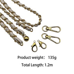 Chaînes de sac réglables en fer pour la vente en gros - Sangles d'épaule polyvalentes, accessoires de mode de haute qualité pour sacs à main et bagages - Product Image 4