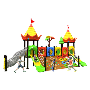 Kid sân chơi Playhouse bộ trẻ em trượt trường học công viên Thiết bị bộ mẫu giáo ngoài trời trượt sân chơi - Product Image 5