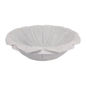 Ciotola in marmo a forma di fiore per decorazione del tavolino da caffè, centrotavola, decorazione per la casa - Product Image 4
