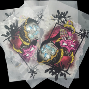 Tùy Chỉnh Screenprint Màn Hình In Ấn Truyền Sticker Nhà Sản Xuất Thiết Kế Mẫu Logo Plastisol Truyền Nhiệt Cho T-shirt - Product Image 3