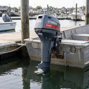 Nouveau moteur marin à essence 2 temps de 20 ch, adapté aux bateaux de pêche gonflables - Product Image 3