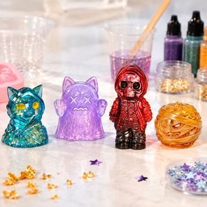 Moule en silicone YS pour bougies d'aromathérapie sur le thème d'Halloween, pour la création <span class=keywords><strong>de</strong></span> fantômes, crânes, citrouilles, chats, ornements en plâtre et pendentifs DIY - Product Image 3