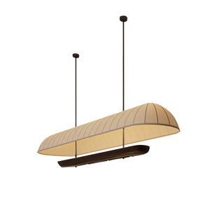 Chinese Style Long Pendant <b>Light</b> E27 <b>LED</b> Black For Restaurant Tea Room Hotel <b>Bar</b> Counter - Product Image 5