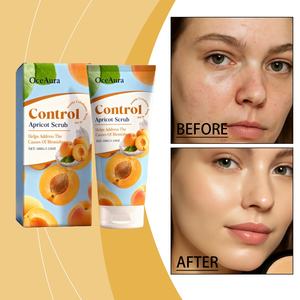 Autocollants personnalisés, gommage corporel blanchissant, gommages pour le visage, exfoliant facial pour peaux sèches et rugueuses - Product Image 2