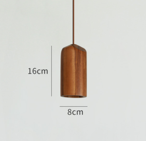 <span class=keywords><strong>Suspension</strong></span> cylindrique en <span class=keywords><strong>bois</strong></span>, spot tubulaire moderne, lampe de plafond en <span class=keywords><strong>bois</strong></span> pour cuisine et salle à manger - Product Image 5