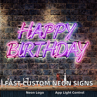 Livraison rapide, enseignes lumineuses LED électroniques personnalisées, impression UV, décoration murale pour bâtiments publicitaires, logo personnalisé, lumières nocturnes, sans MOQ, dropshipping, néon