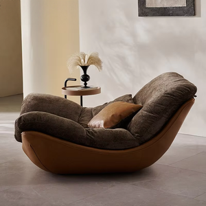 북유럽 디자이너 간단한 현대 우수한 금속 소파 안락 의자 거실 및 침실 라운지를위한 창조적 인 가정 가구 - Product Image 4