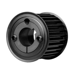 8 m20 serie 22 ~ 192 pulegge della cinghia dentata in acciaio materiale di ferro puleggia con alesaggio conico per cinghie di 20mm di larghezza apertura 54.65 ~ 487.55mm - Product Image 1