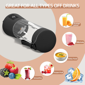 Fabrika orijinal tasarım popüler 400ml USB şarj edilebilir taşınabilir <span class=keywords><strong>Blender</strong></span> - Product Image 3