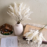 PJ1026 Fausses Tiges Astilbe Chinensis Spray Picks Arbre de Noël DIY Couronne Artisanat Cadeau Vacances Maison Décoration Mariage