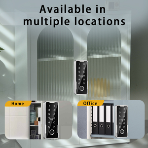 Tuya Keyless thông minh tủ khóa ẩn sinh trắc học thông minh Điện tử Khóa vân tay với mật khẩu thẻ ngăn kéo khóa - Product Image 6
