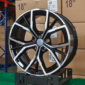 Ruedas Xinlin para F30 G30 G31 530E 540I <span class=keywords><strong>540E</strong></span>, Moldeadas por Flujo, Acabado Negro Mecanizado, 17 18 19 Pulgadas, 5X112 5X120, Escalonadas, para Autos de Pasajeros - Product Image 2