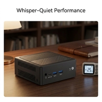 Mini PC Alder Lake N95 N100 N300 N305 DDR4-3200Mhz 4K 60Hz RJ45*2 2*USB 3.0 2*USB2.0 2 in 1 Output Headphone 3.5mm Mini PC