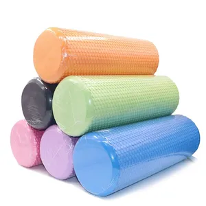 Yoga Foam Roller Gym Fitness Terug Roller Pilates Yoga Oefening Spier Massage Roller 30/45Cm Eva Yoga Blok voor Thuis Trainer