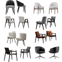 Chaise de salle à manger, restaurant, salon, sans accoudoirs, rembourrée, en bois, avec coussin en cuir PU, chaise de salle à manger