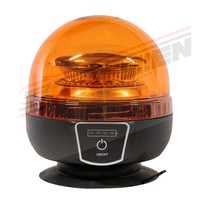 Luz de Baliza LED Recargable con Montaje Magnético R10 R65, Luz de Baliza LED de 12/24 V, Luz Estroboscópica de Advertencia de Emergencia Inalámbrica