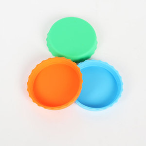 Tapa de silicona Jiaxing Rofu para latas de aluminio, roja, naranja, azul cielo, negra, verde, a prueba de fugas, suave, reutilizable. - Product Image 2
