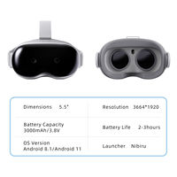 Expérience de Jeu Améliorée avec les Lunettes VR 3D, Casque et Masque VR BOX pour Jeux et Équipements de Parcs d'Attractions, Consoles de Jeu VR