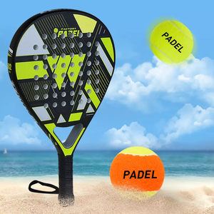 Raquetas de padel de forma redonda, raquetas de Padel, con forma de lágrima de diamante - Product Image 5