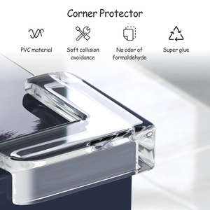 PRODIGY CP01 Protection d'angle en plastique pour table en verre, protection d'angle en PVC pour enfants, vente en gros - Product Image 4