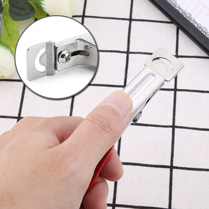 Flathead nail clippers, false nail clippers, nail tip scissors, gel nail extension clippers, French nail tip pliers, U-shaped - Product Image 1
